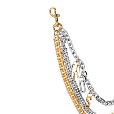 MOSCHINO THE PENDANT-EMBELLISHED CHAIN-LINK MC6483PP1NO6